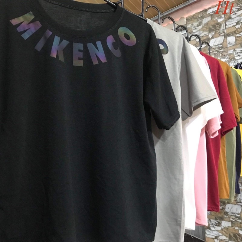 Áo phông mike vòng cổ phản quang HT12