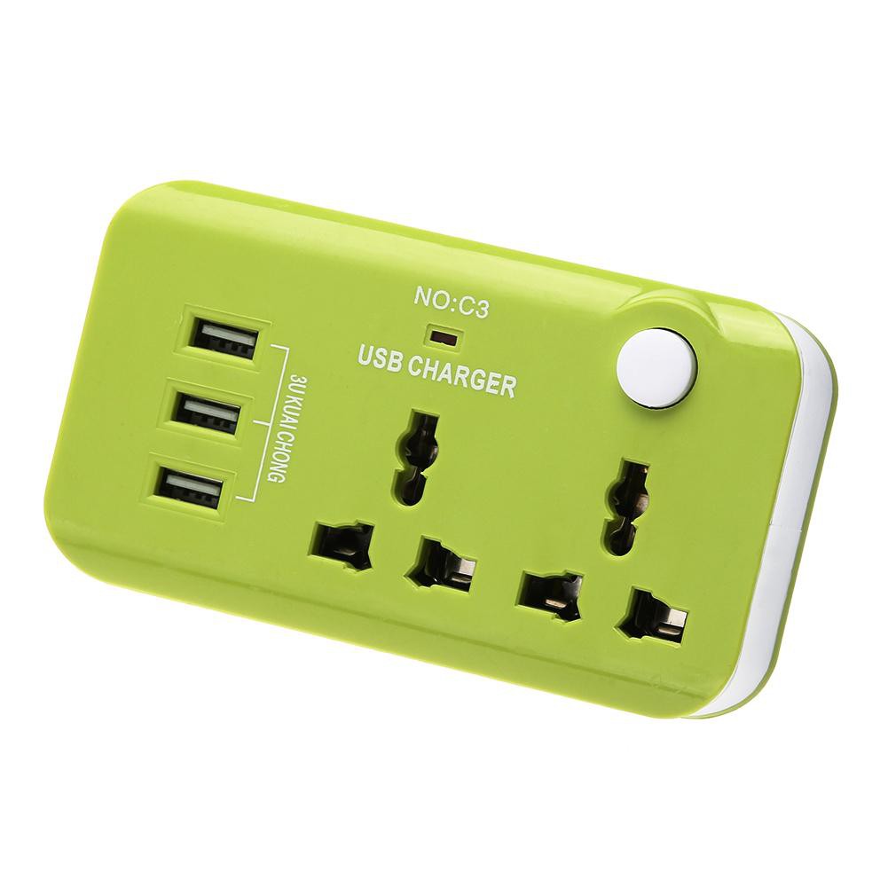 Bộ Sạc Nhanh Myhome 5v 10a 3 Cổng Usb