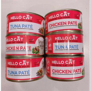 Pate dành cho mèo trưởng thành hello cat 190g