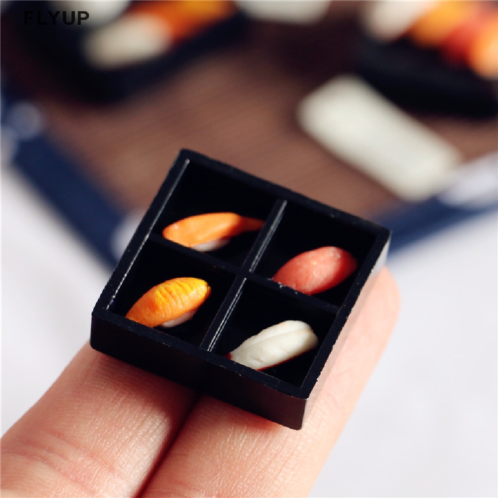 Mô hình hộp cơm bento Nhật Bản trang trí nhà búp bê