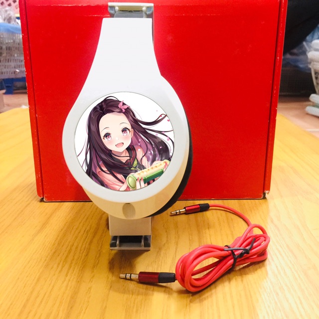 Tai nghe heatphone kamad nezuko kimetsu no Yaiba mẫu ngẫu nhiên