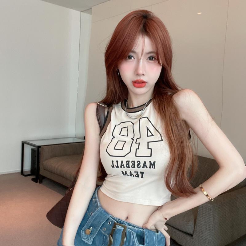 Áo Thể Thao Sát Nách Dáng Ôm Kiểu Retro Cá Tính