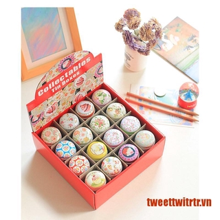 Hộp Thiếc mini Đựng Kẹo Nhiều Màu Sắc