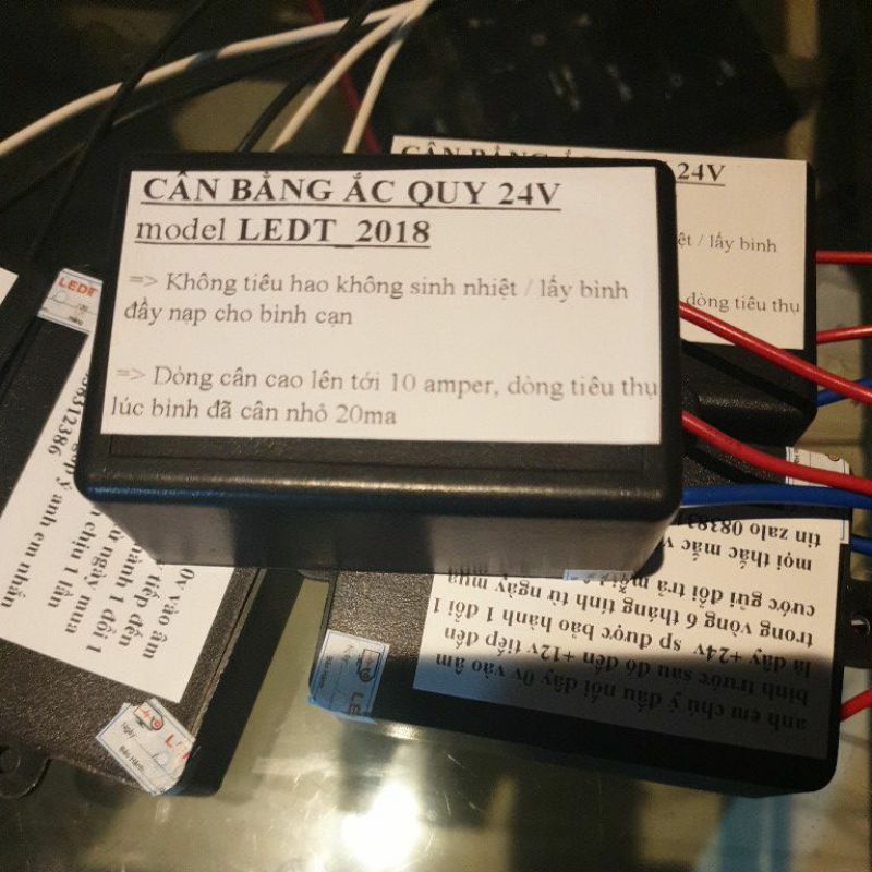 Cân bằng ắc quy 24v