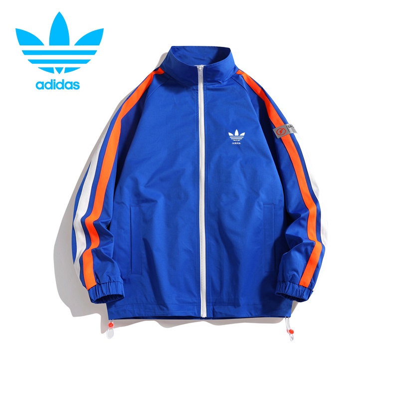 Áo Khoác Thể Thao 3 sọc Bóng Chày Adidas Dáng Rộng Chống Gió Chống Thấm Nước Thời Trang Cho Cặp Đôi áo khoát adidas nam