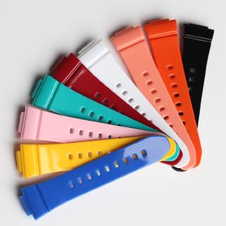 Dây đeo đồng hồ cao su 14mm cho CAISO BABY-G BA-111, BA-110, BA-120, BA-112 Vòng đeo tay dây đeo cổ tay nữ sốc