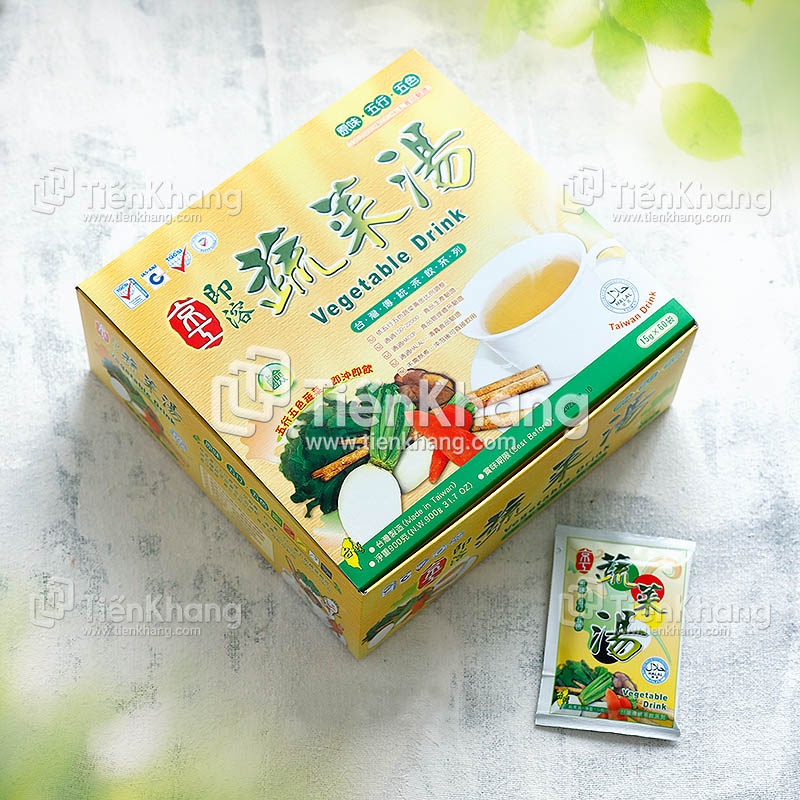 Gói lẻ Canh Dưỡng Sinh Hòa Tan King Kung Đài Loan - Vegetable Drink