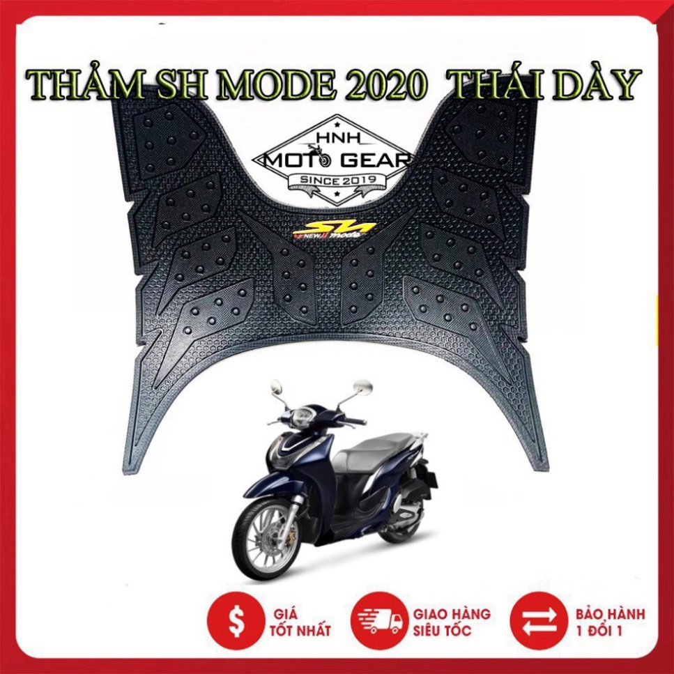 Thảm Để Chân Cho SH Mode 2020 Nhập Thái Lan