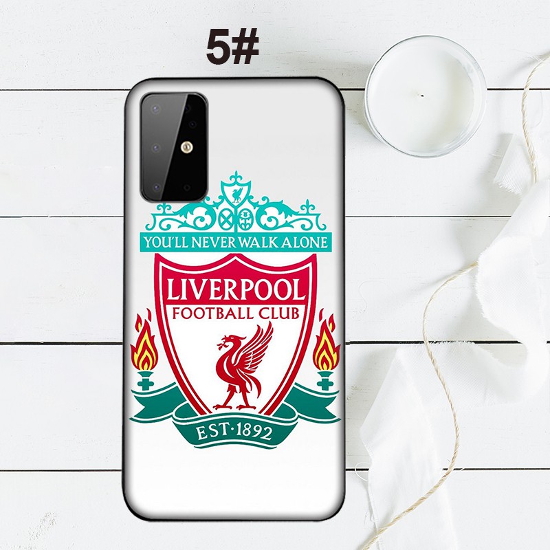 Ốp lưng silicone hình logo đội bóng Liverpool cho Samsung Galaxy A60 A70 A70s M10 M20 M30 M40 M11 M30s M21 M31 M31s