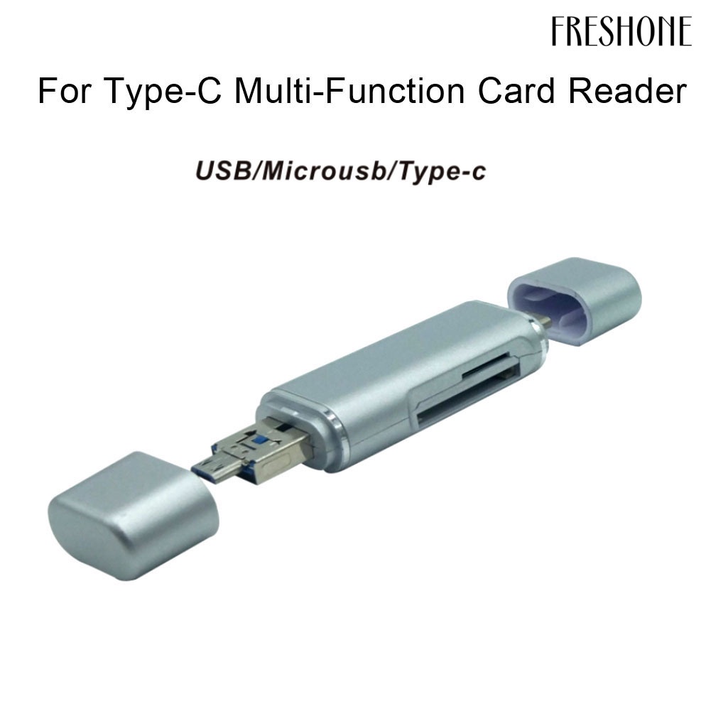 Đầu Đọc Thẻ Nhớ 5 Trong 1 OTG Micro USB 3.1 Type-C TF SD Cho Điện Thoại Android | BigBuy360 - bigbuy360.vn