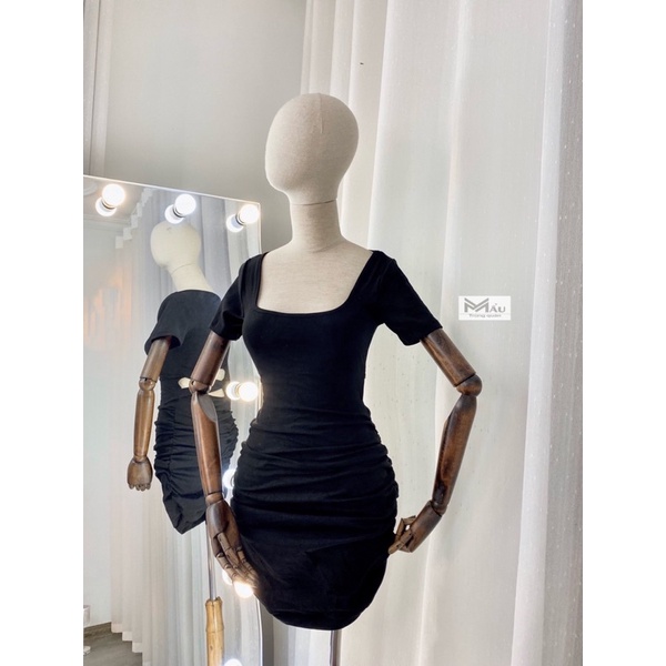 Váy body đan lưng