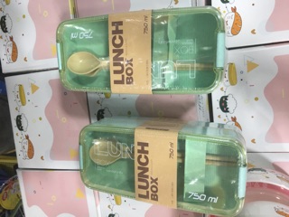 hộp cơm lúa mạch 2 tầng