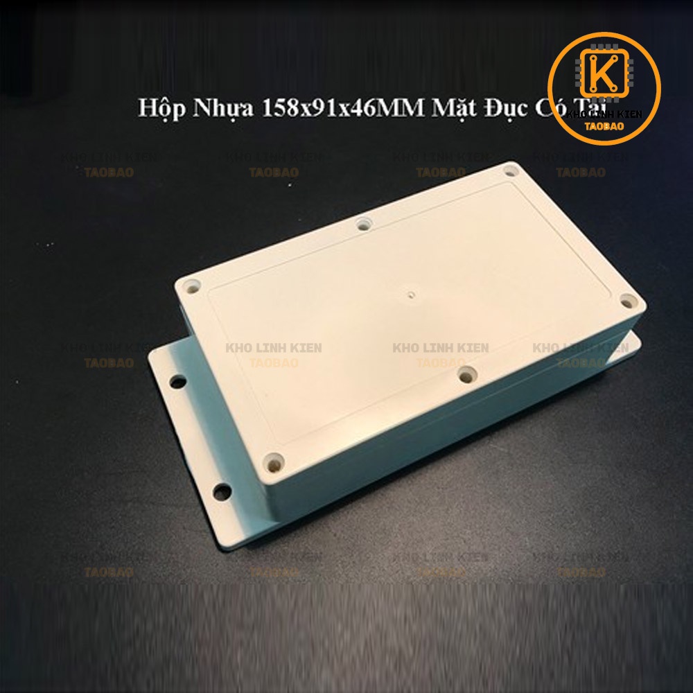 Hộp Nhựa 158x91x46MM Có tai Hộp Nhựa Chống Nước Cho Mạch ĐIện