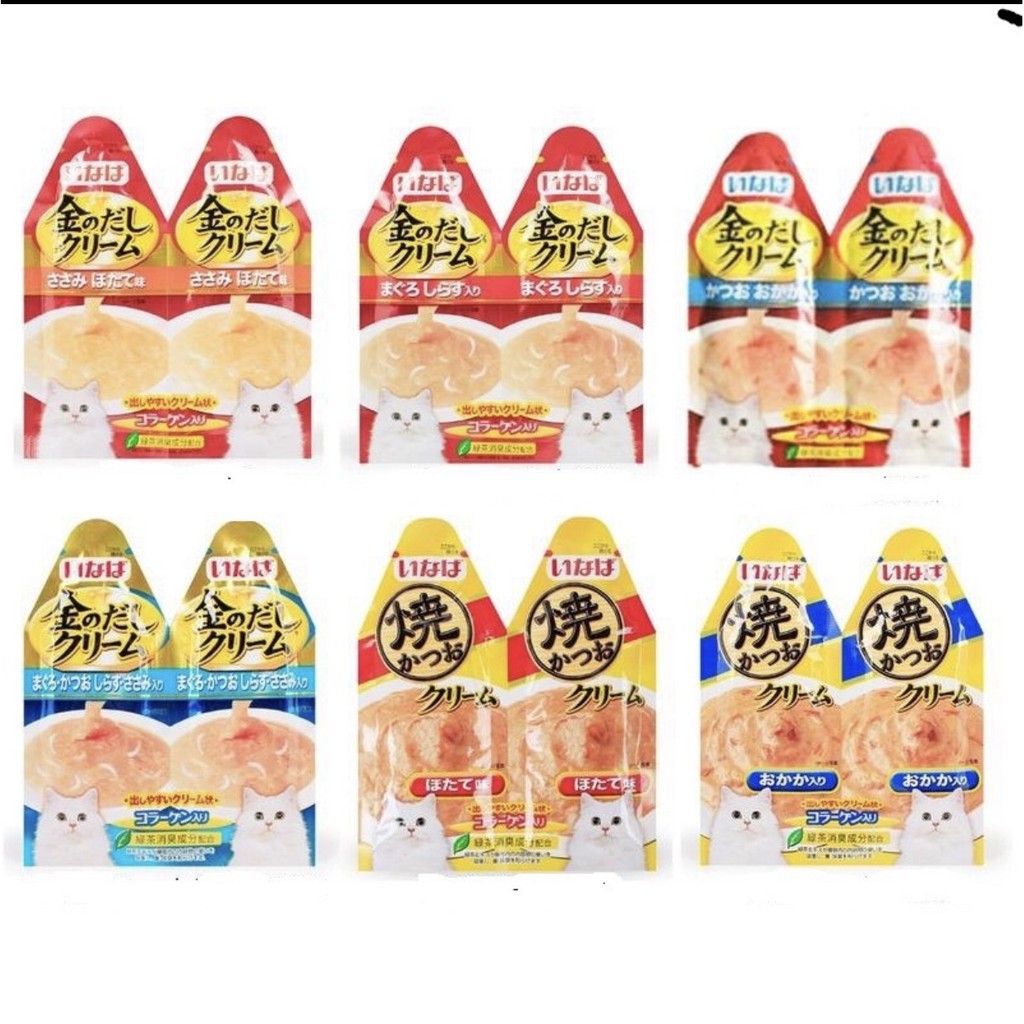 Súp thưởng CIAO INABA KIN NO DASHI Cream 30g cho mèo (1 gói lẻ)