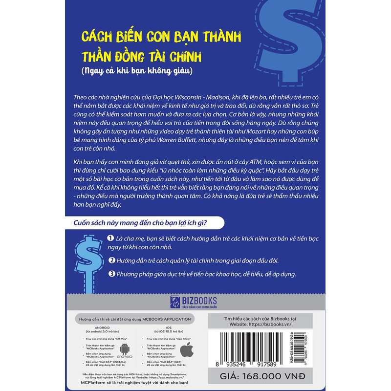 Sách - Cách Biến Con Bạn Thành Thần Đồng Tài Chính (Ngay Cả Khi Bạn Không Giàu) Mcbooks