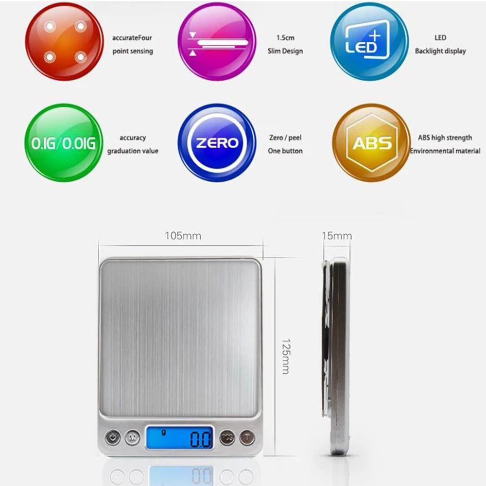 LONTIME Cân Điện Tử Mini Chuyên Nghiệp