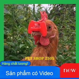 Set 10 mặt kính không chốt cho gà tránh mổ nhau