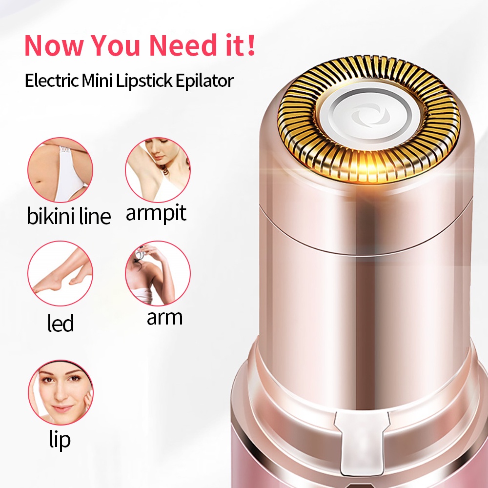 Máy Tẩy Lông Mini Thiết Kế Nhỏ Gọn Tiện Dụng Cho Nữ