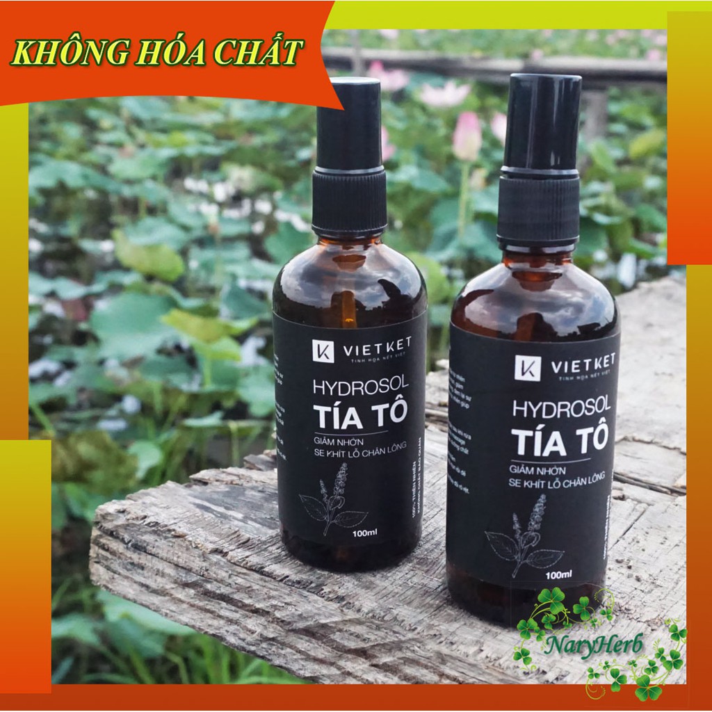 Toner Xịt Tía Tô Vietket 🍀Toner Hydrosol Tía Tô 🍀 Handmade - 100ml | BigBuy360 - bigbuy360.vn