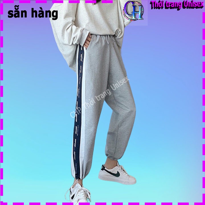 QUẦN NỈ RÚT CHÂN [ Xả kho - LOẠI 1 ] dài jogger bo chun gấu form thụng rộng Unisex SL