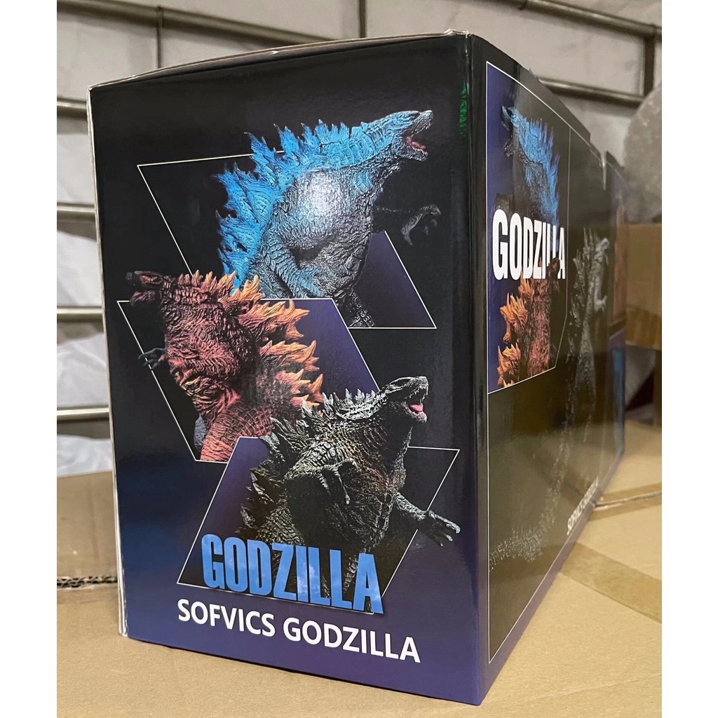 GODZILLA Vua của Quái vật Siêu khổng lồ Mô hình trang trí Godzilla Hình đóng hộp