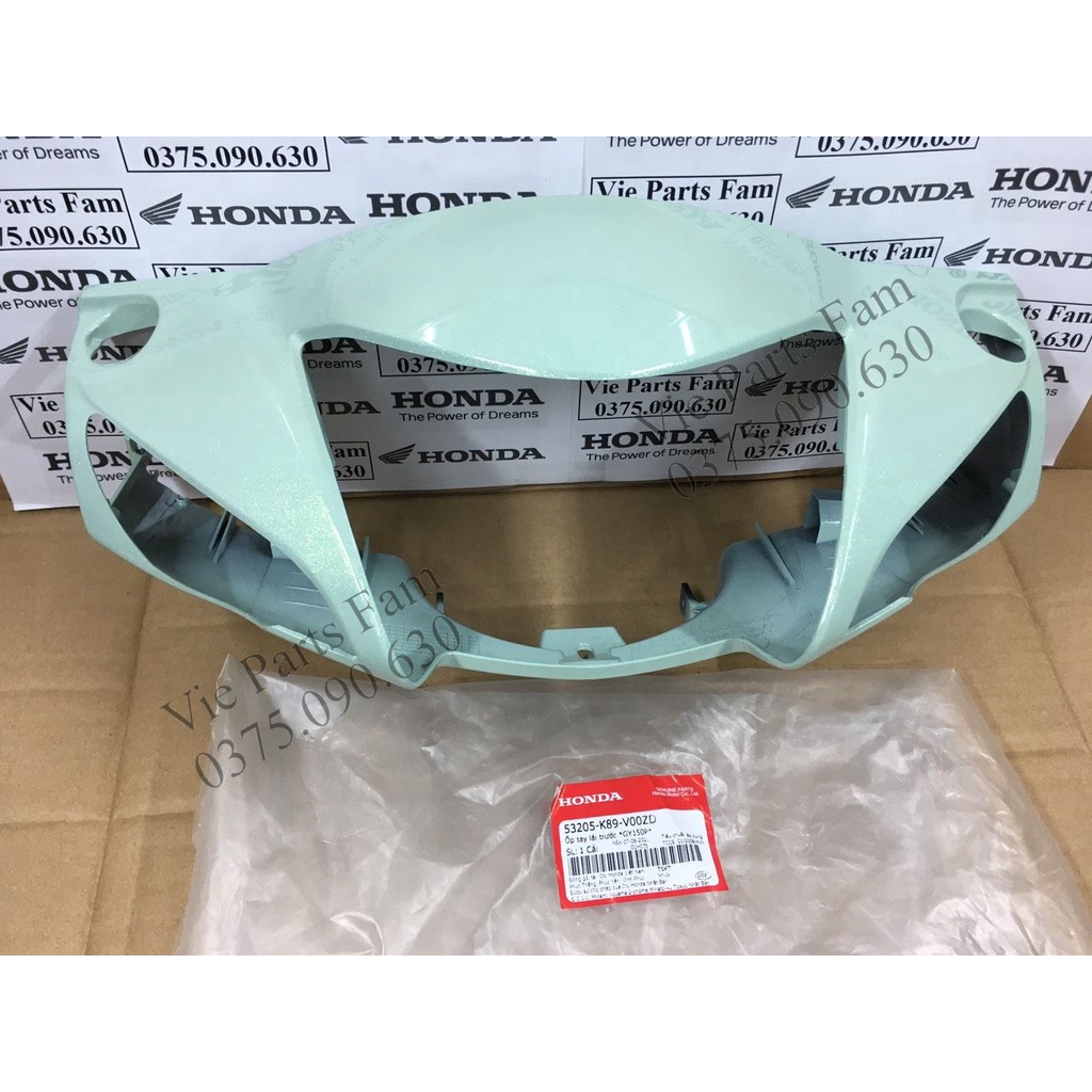 Nắp trước tay lái/ Ốp đầu trước Wave A 110, Wave anpha 110  đủ màu, hàng chính hãng Honda