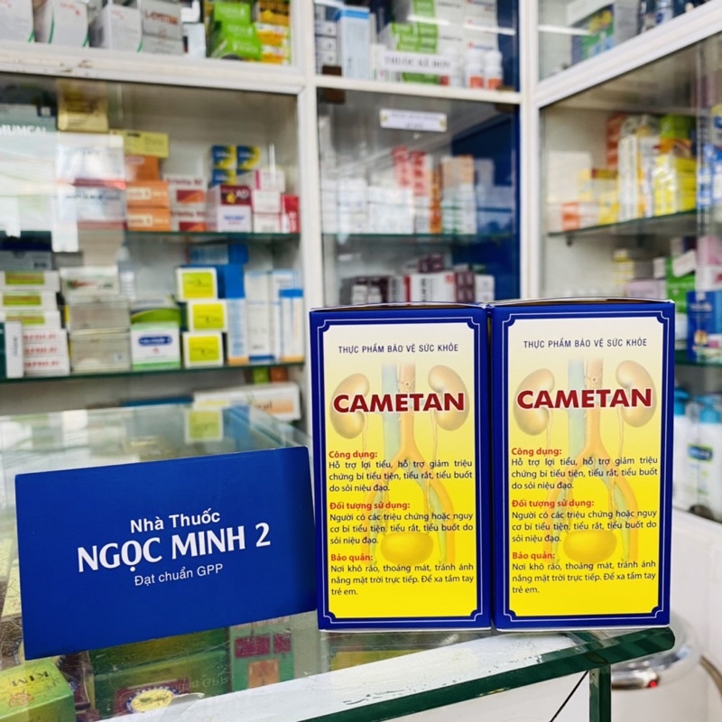 ✅  VIÊN UỐNG GIÚP TAN SỎI CAMETAN LỌ 40G GIÁ TỐT