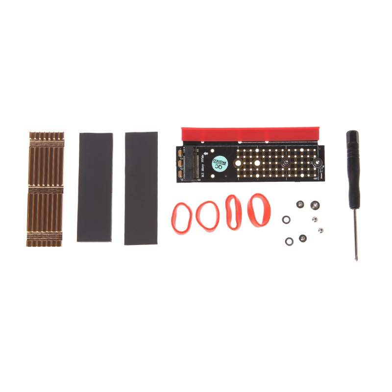 Thẻ Chuyển Đổi NAMA NVME Key-M SSD Sang PCIe 3.0 X16 1U / 2U Server Với Đệm Tản Nhiệt