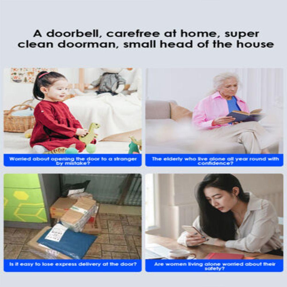 Chuông Cửa Gắn Tường Thông Minh LAKAMIER