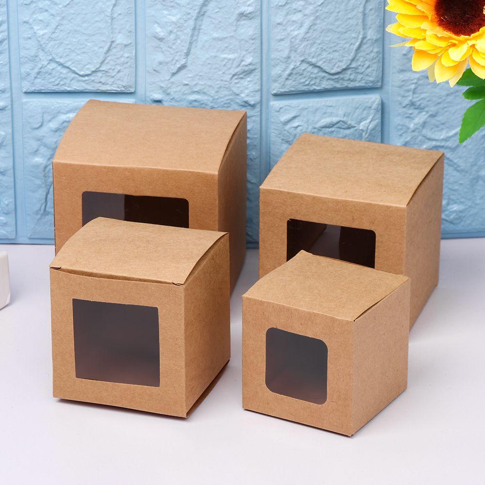 Krny Set 10 Túi Giấy Đựng Quà Kẹo Quà Tặng Phong Cách vintage