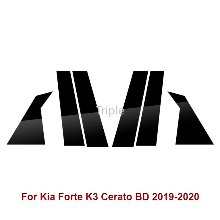 Ốp bóng trụ cửa Kia Cerato 2020-2021, k3 2022