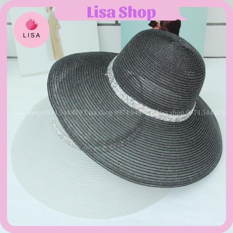 [FREESHIP- HÀNG CAO CẤP] Mũ đi biển, nón đi nắng vành rộng lưới siêu cá tính hot trend 2021, M12