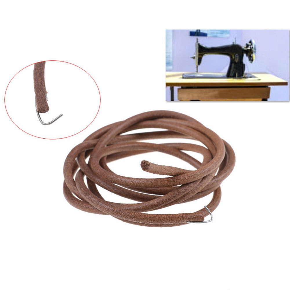 Dây đai da bò có móc cho bàn đạp máy may chiều dài 183 cm chuyên dụng khi may quần áo
