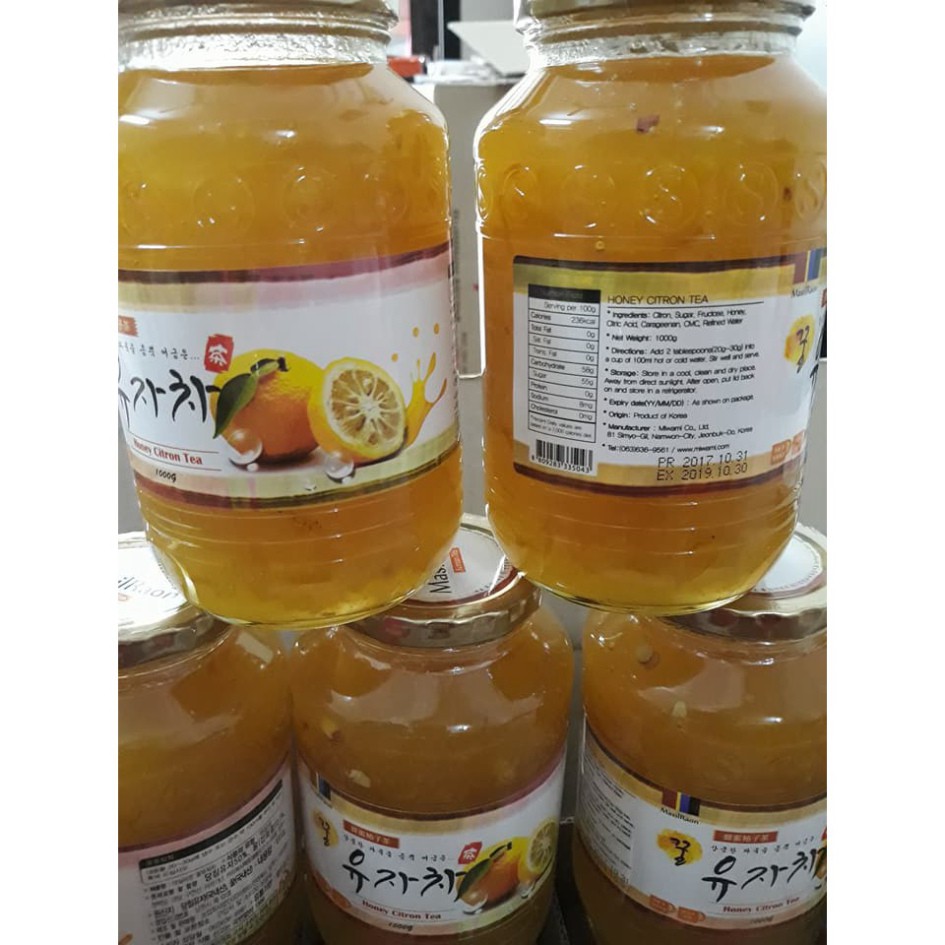 Mật ong chanh Hàn Quốc - Citron Honey Tea (1kg)