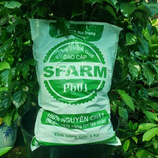 Phân trùn quế (đã qua xử lý) Sfarm PB01 (túi =5kg)