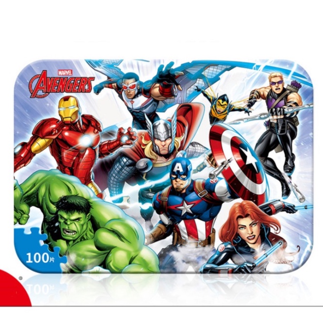 Tranh Ghép Hình Người Nhện Spider Man- Avenger 100 200 300 500 Mảnh Disney/Tranh Siêu Anh Hùng/Puzzle Disney Marvel