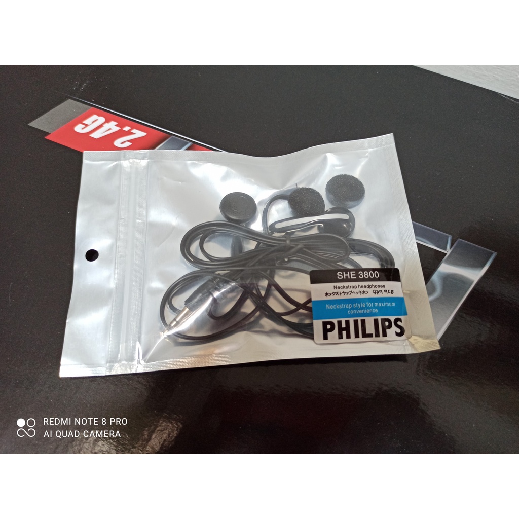 Tai nghe nhét tai Philips SHE3800 huyền thoại earbuds Philip SHE 3800 Chính hãng siêu xịn giá siêu rẻ âm thanh cực hay