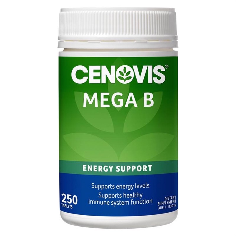 Viên Uống Tổng Hợp Vitamins B - Cenovis Mega B 250 Tab