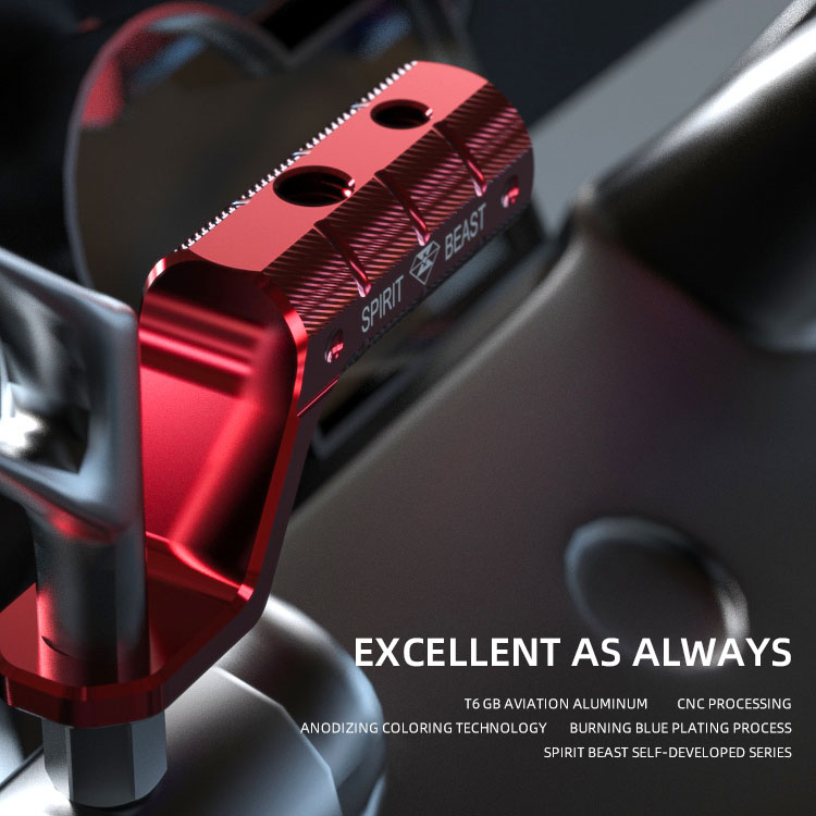 Ngàm Gắn Kính Chiếu Hậu Cho Xe Mô Tô 8 / 10mm