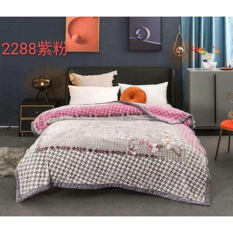 CHĂN LÔNG THỎ LOẠI DẦY ĐẸP SIÊU MỀM MỊN 3KG