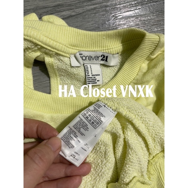 Áo Nỉ Dài Tay F21