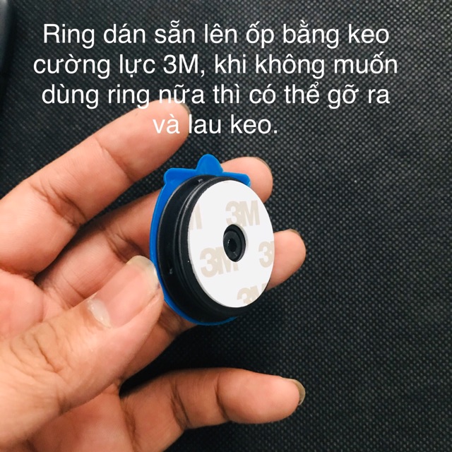 Ốp lưng Oppo A5 2020/ A9 2020 dẻo đen có chân chống xem phim (ngẫu nhiên iring)