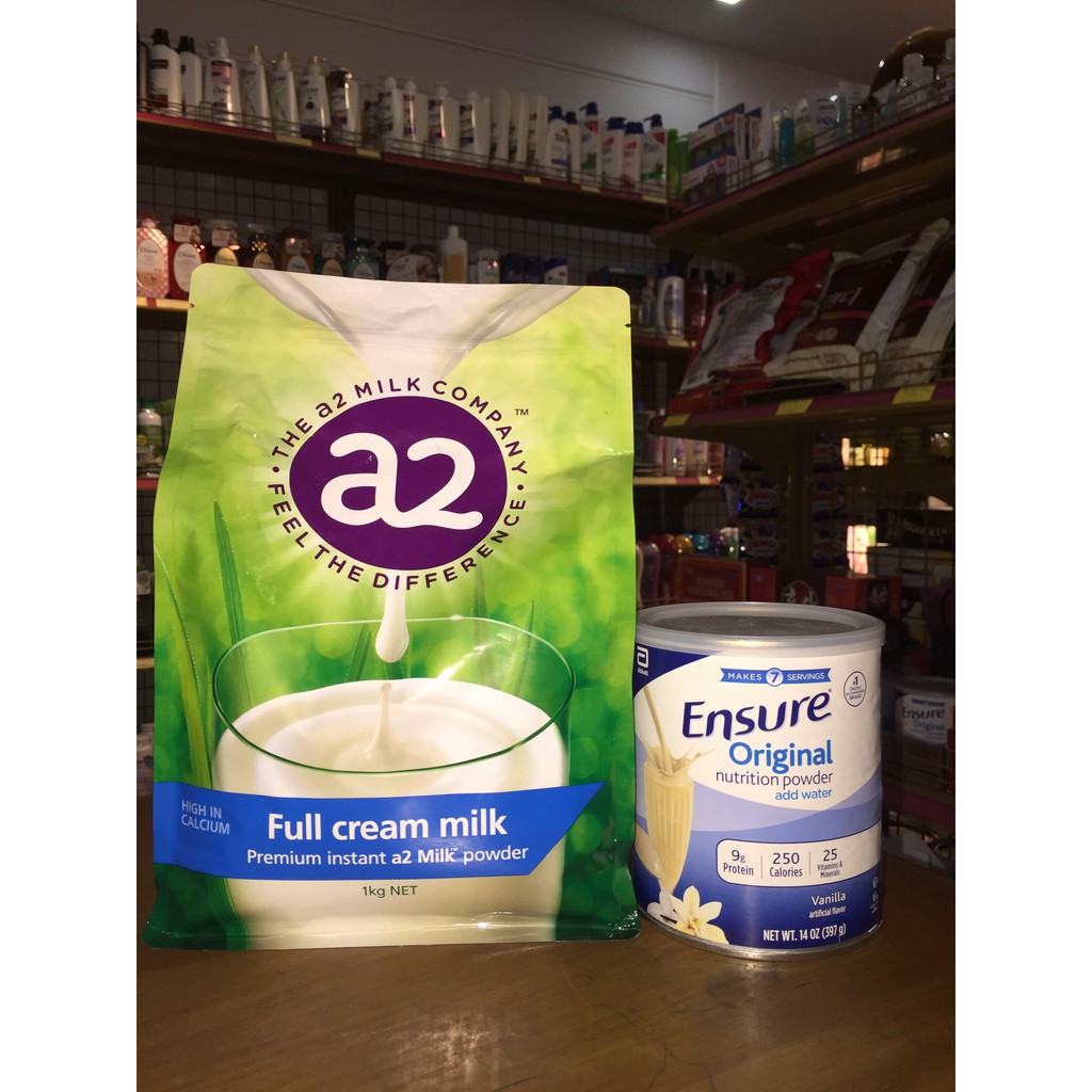 Sữa A2 nguyên kem dạng bột - Úc 1kg-mẫu mới