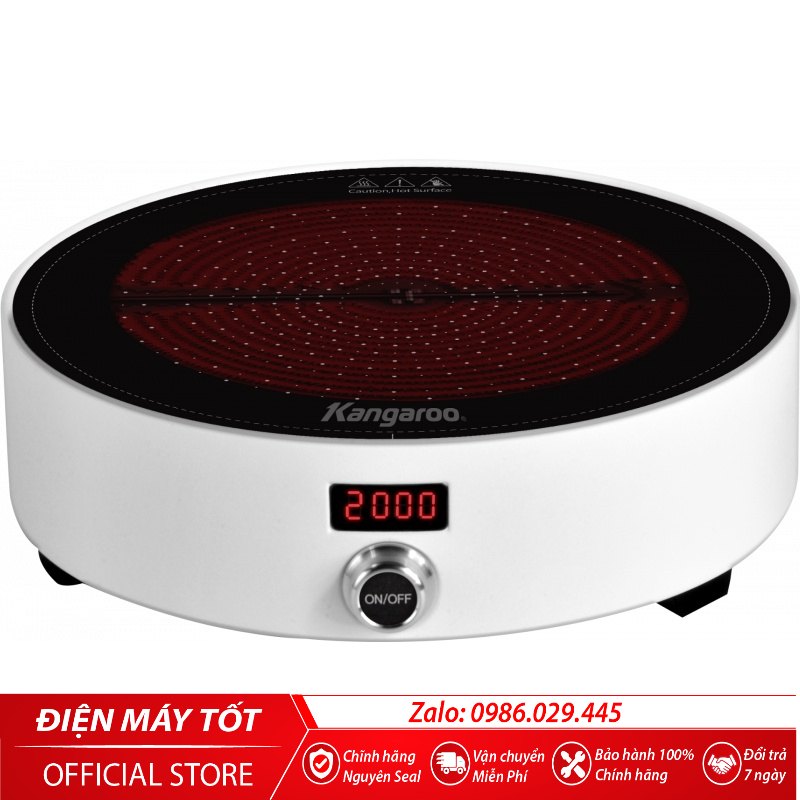 Giảm 40% Bếp hồng ngoại đơn Kangaroo KG20IF8