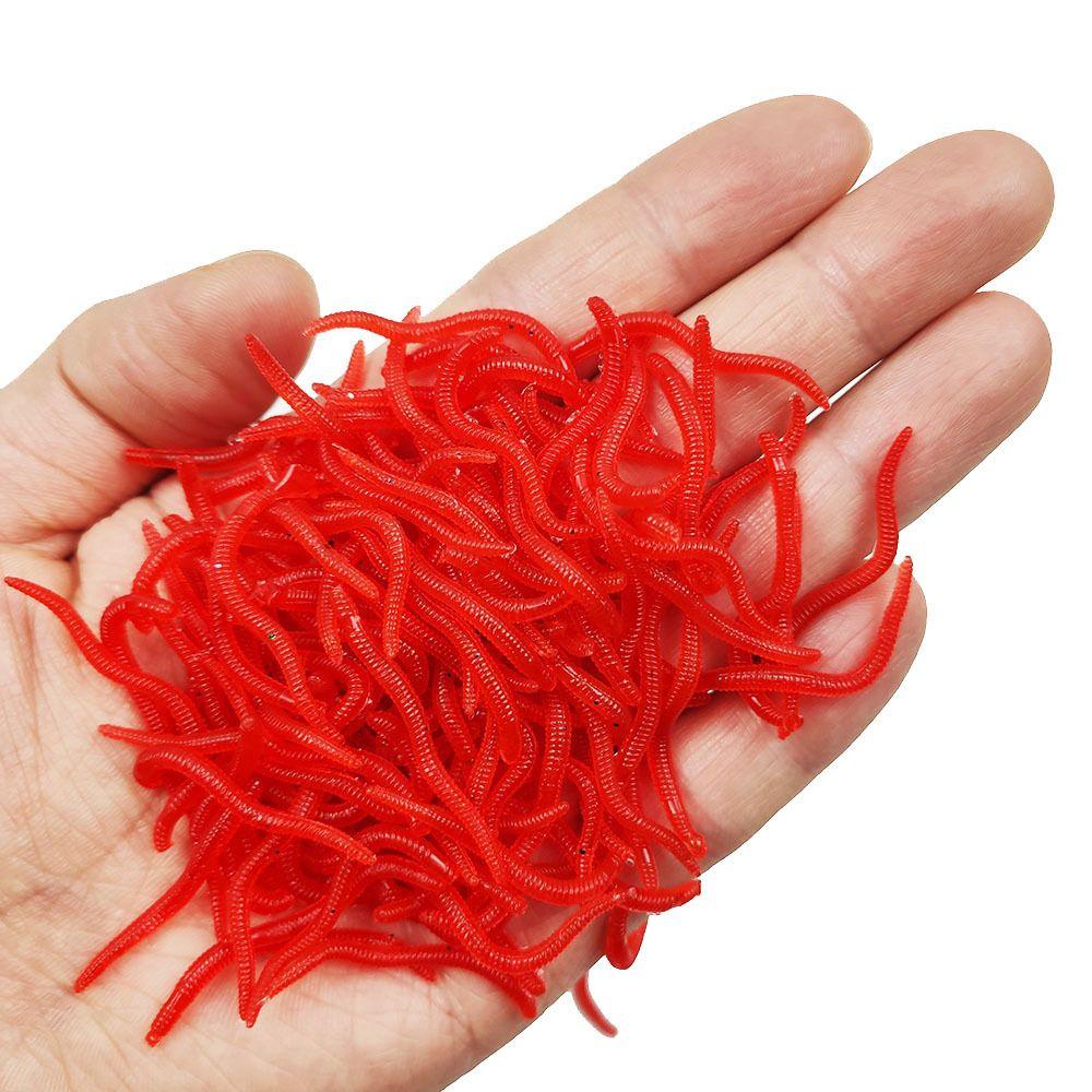 Mồi Câu Cá Giả Hình Con Sâu Mềm 5cm / 7.5cm / 15cm