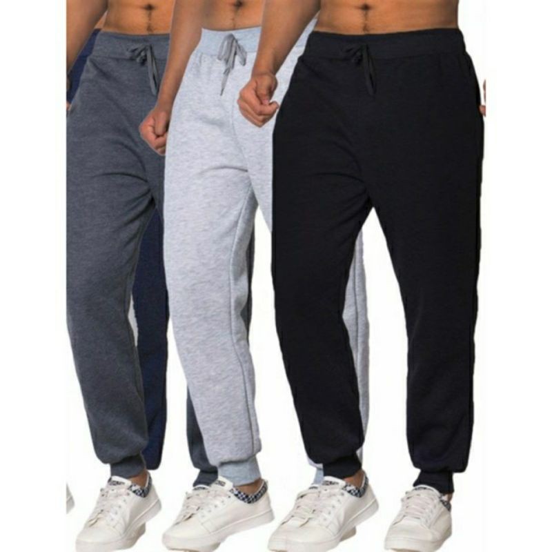 Quần nỉ thể thao phối 3 soc_ảnh thật | BigBuy360 - bigbuy360.vn