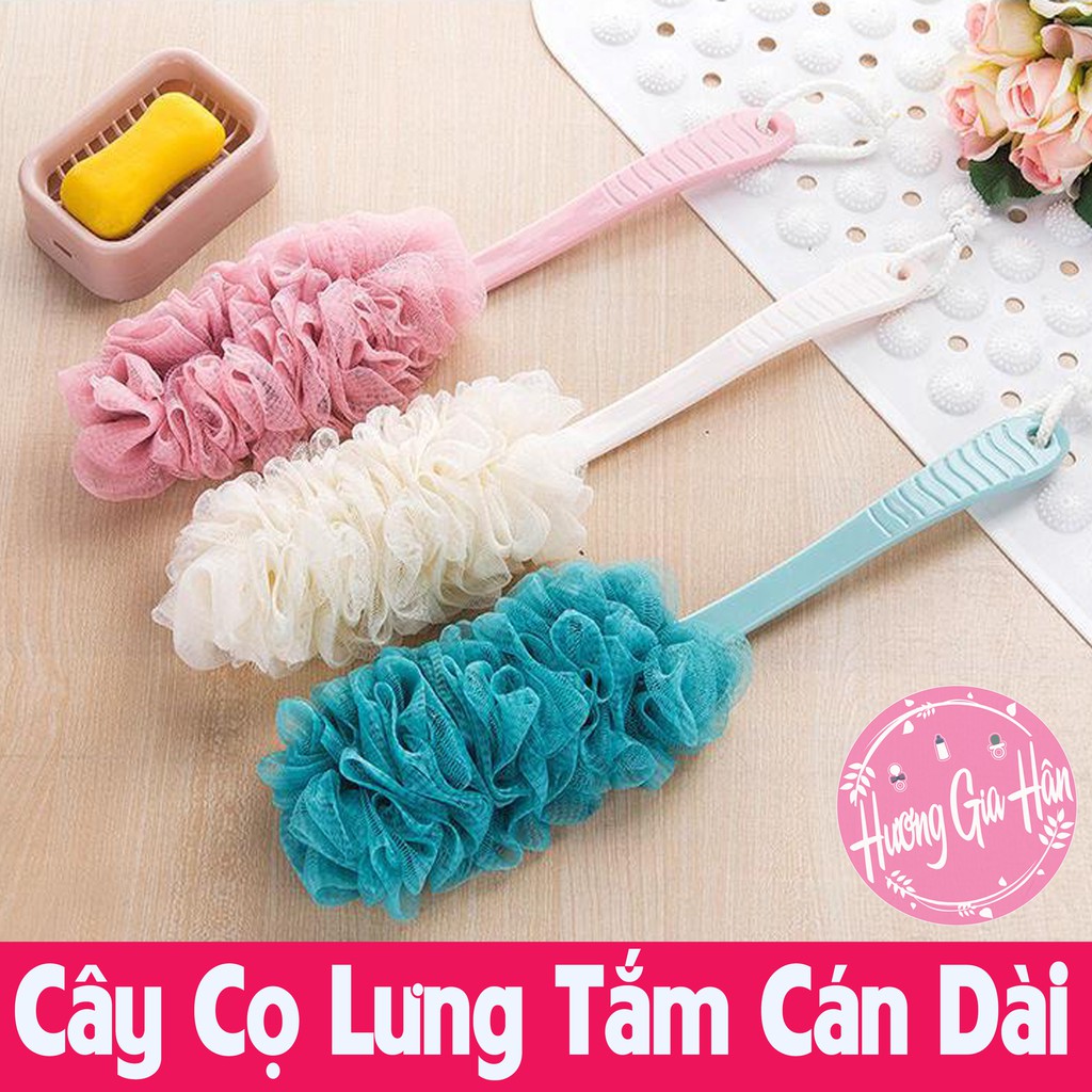 Cây Cọ Lưng Tắm Cán Dài Mềm Mại Cực Thích