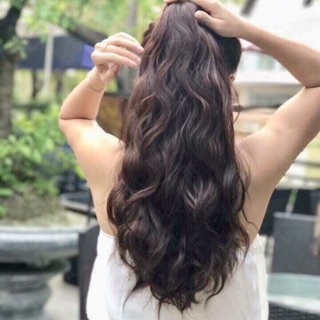 Tóc giả ngoặm xoăn xù ❤️❤️ FREESHIP ❤️❤️ ngoặm xoăn xù đẹp tự nhiên