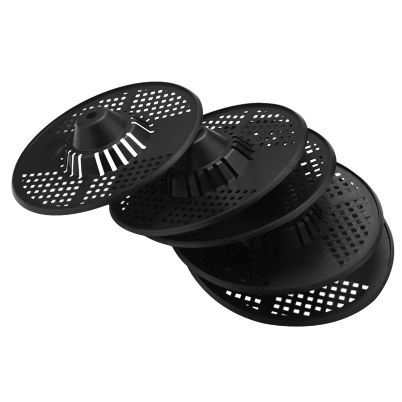 Bộ 5 Chậu Hoa Tròn Bằng Nhựa 16X10cm Treo Trang Trí Sân Vườn