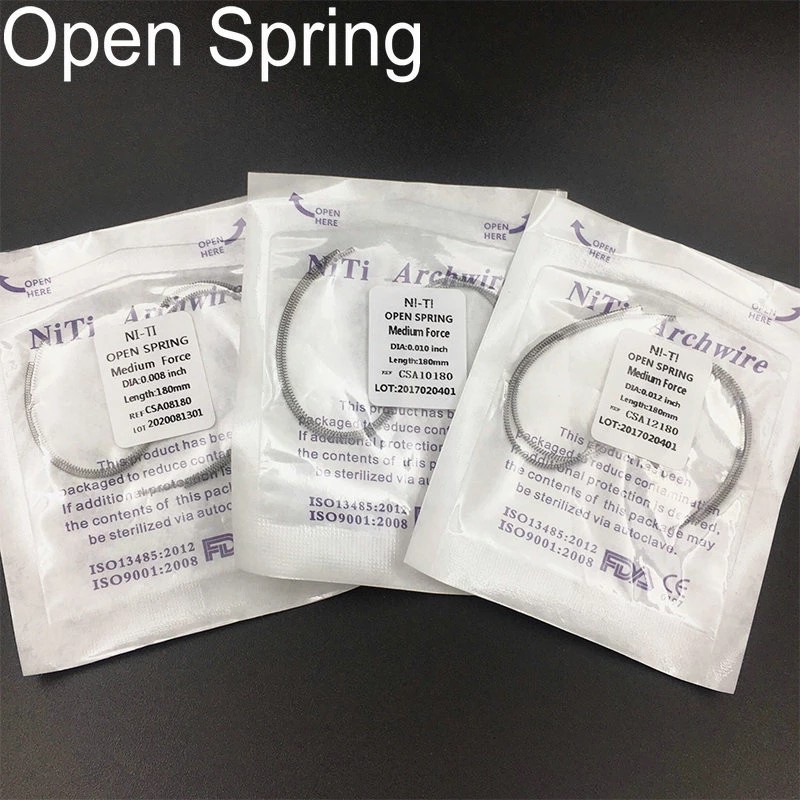Set 2 lò xo Niti mở chuyên dùng trong nha khoa